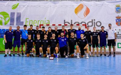 El Balonmano Sinfín cierra la pretemporada con una buena imagen en el Torneo Cantabria Deporte 2022.